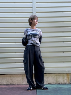 Desigual 沖縄 STAFFさん（レディース・160cm）の秋コーディネート