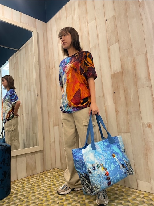 Desigual mika ninagawa トートバック Desigual x M / mika ninagawa トートバック（トートバッグ