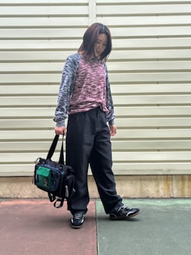 Desigual 沖縄 STAFFさん（レディース・160cm）の冬コーディネート