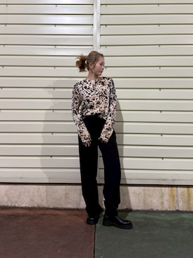 Desigual 沖縄 STAFFさん（レディース・160cm）の冬コーディネート