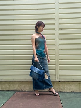 Desigual 沖縄 STAFFさん(レディース・160cm)の春コーディネート