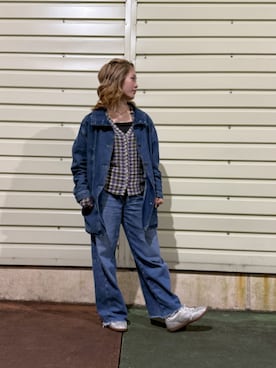 Desigual 沖縄 STAFFさん(レディース・160cm)の冬コーディネート