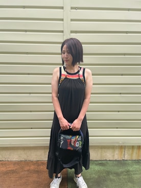 Desigual 沖縄 STAFFさん(レディース・160cm)の夏コーディネート