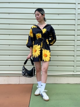Desigual 沖縄 STAFFさん(レディース・157cm)の秋コーディネート