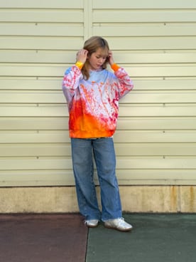 Desigual 沖縄 STAFFさん（レディース・160cm）の冬コーディネート