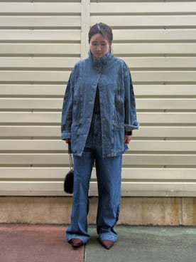 Desigual 沖縄 STAFFさん（レディース・160cm）の冬コーディネート