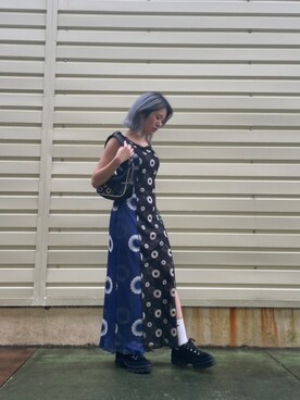 Desigual 沖縄 STAFFさん(レディース・157cm)の秋コーディネート