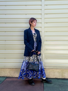 Desigual 沖縄 STAFFさん（レディース・160cm）の冬コーディネート