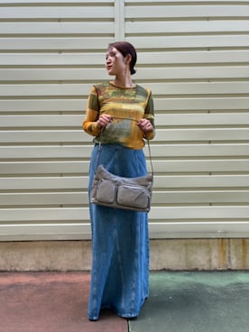 Desigual 沖縄 STAFFさん(レディース・160cm)の秋コーディネート