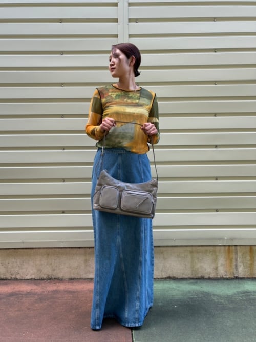 セール】LEATHER MULTIPOCKETS MEDELL レザーショルダーバッグ