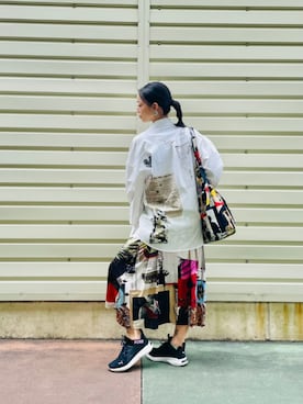 Desigual 沖縄 STAFFさん（レディース・160cm）の冬コーディネート