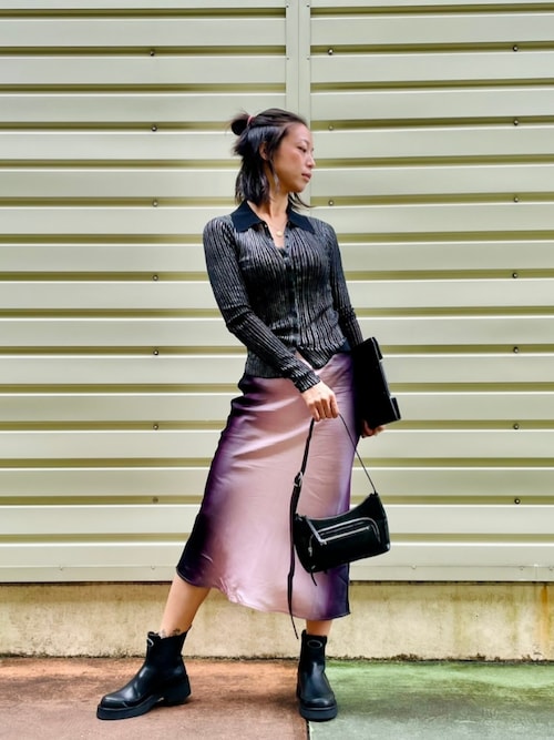 LEATHER MULTIPOCKETS MEDELL レザーショルダーバッグ（ショルダー