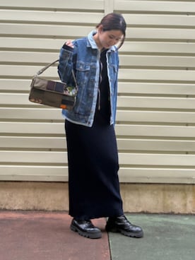 Desigual 沖縄 STAFFさん(レディース・160cm)の冬コーディネート