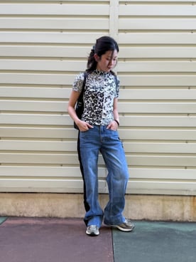 Desigual 沖縄 STAFFさん（レディース・160cm）の秋コーディネート