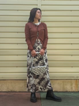 Desigual 沖縄 STAFFさん(レディース・160cm)の冬コーディネート