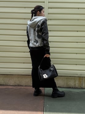「ミッキー」｜Desigual 沖縄 STAFFさん（レディース・160cm）の秋コーディネート