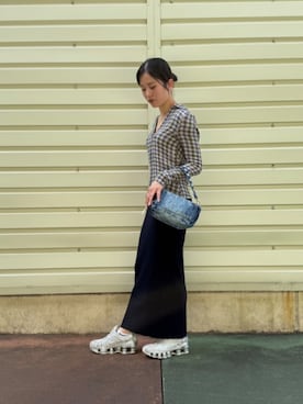 Desigual 沖縄 STAFFさん(レディース・160cm)の秋コーディネート