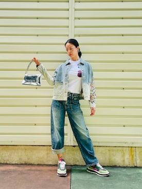 Desigual 沖縄 STAFFさん（レディース・160cm）の冬コーディネート