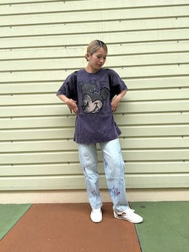 Desigual 沖縄 STAFFさん(レディース・160cm)の夏コーディネート