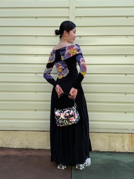 Desigual 沖縄 STAFFさん（レディース・160cm）の秋コーディネート