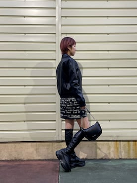 Desigual 沖縄 STAFFさん（レディース・160cm）の冬コーディネート