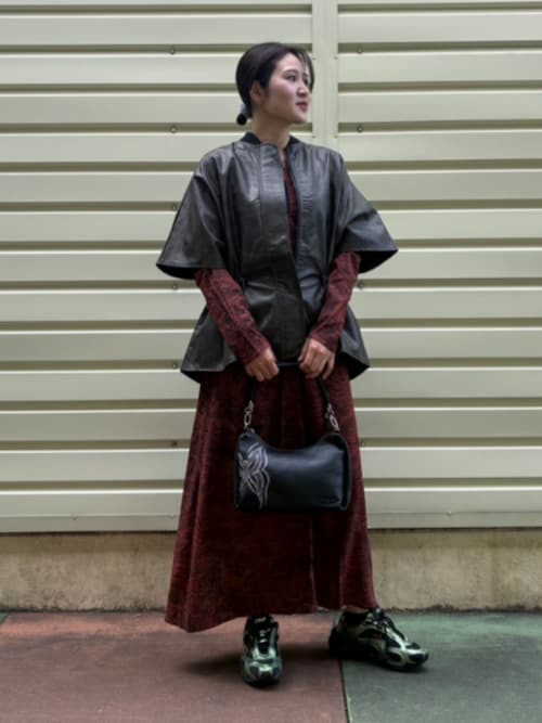 Desigual デグシアル 長袖 Sサイズ ハイネック ロングワンピース Desigual デグシアル 長袖 Sサイズ ハイネック ロングワンピース