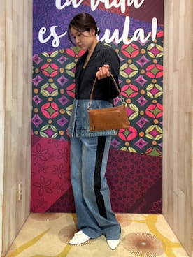 Desigual 沖縄 STAFFさん（レディース・160cm）の秋コーディネート