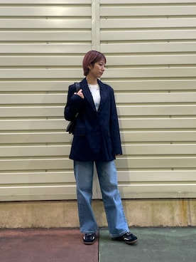 Desigual 沖縄 STAFFさん（レディース・160cm）の冬コーディネート