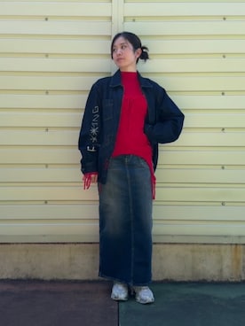 Desigual 沖縄 STAFFさん（レディース・160cm）の秋コーディネート