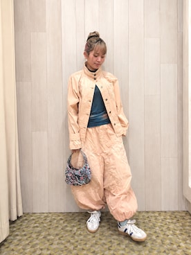 Desigual 沖縄 STAFFさん(レディース・160cm)の秋コーディネート