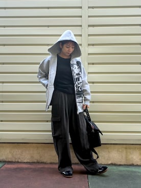 Desigual 沖縄 STAFFさん(レディース・160cm)の冬コーディネート