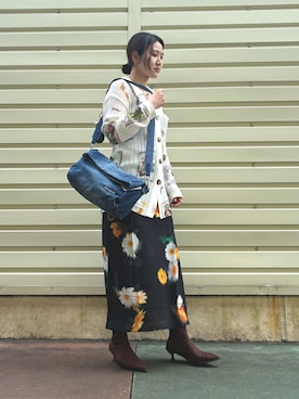 Desigual 沖縄 STAFFさん(レディース・160cm)の夏コーディネート