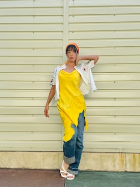 Desigual 沖縄 STAFFさん（レディース・160cm）の夏コーディネート