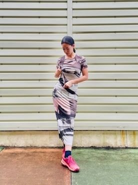 「Desigual（デシグアル）のアイテム」を使った、Desigual 沖縄 STAFFさん（レディース・160cm）の冬コーディネート