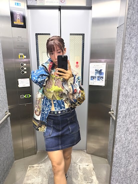 Desigual 沖縄 STAFFさん(レディース・160cm)の秋コーディネート