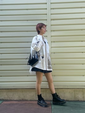 Desigual 沖縄 STAFFさん(レディース・160cm)の冬コーディネート