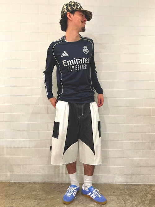 レアル・マドリード 25/26 長袖 アウェイ ユニフォーム / アディダス adidas