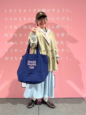 ミノさんさん(レディース・154cm)の冬コーディネート