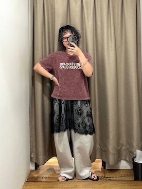 ミノさんさん(レディース・154cm)の夏コーディネート