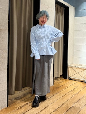 ミノさんさん(レディース・154cm)の冬コーディネート