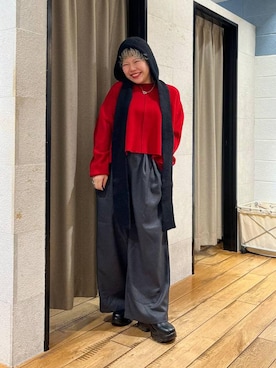 ミノさんさん(レディース・154cm)の冬コーディネート