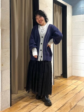 ミノさんさん(レディース・154cm)の冬コーディネート