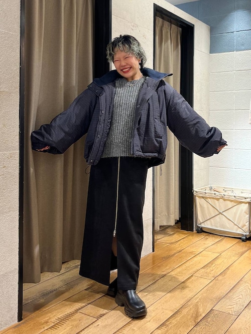 セール】チェックモンスターショートコート 598063（ブルゾン