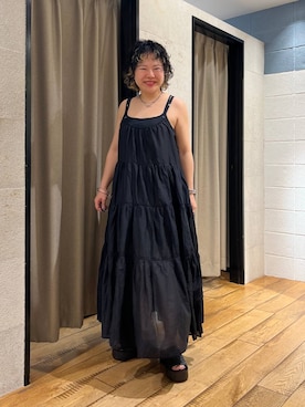 「着痩せ」｜ミノさんさん（レディース・154cm）の夏コーディネート