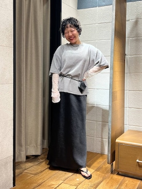 ミノさんさん(レディース・154cm)の夏コーディネート