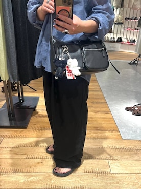 「アイテム（バッグ）」を使った、ミノさんさん（レディース・154cm・20代）の夏コーディネート