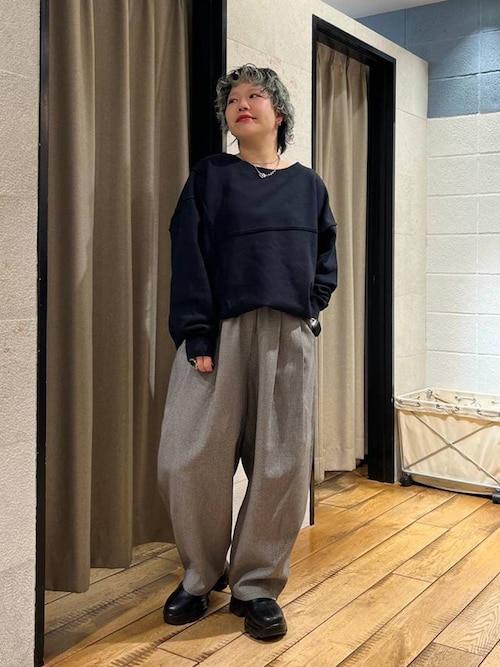 【専用出品】 LOWRYS FARM（ローリーズファーム） トレーナー スウェット リメイク