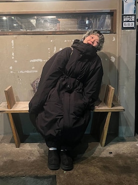 「アイテム（その他シューズ）」を使った、ミノさんさん（レディース・154cm・20代）の冬コーディネート