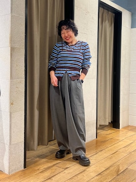 ミノさんさん（レディース・154cm）の秋コーディネート