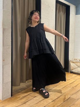 ミノさんさん（レディース・154cm・20代）の夏コーディネート